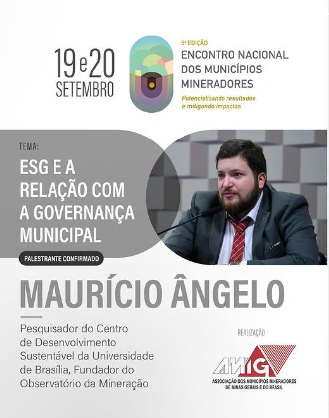 V Encontro Nacional dos Municípios Mineradores – Belo Horizonte/MG